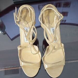 Jimmy Choo Tan Strappy Sandals